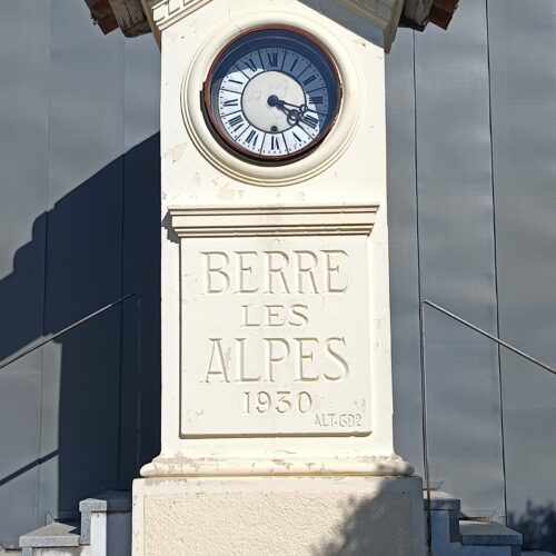 Horloge Berre-les-Alpes