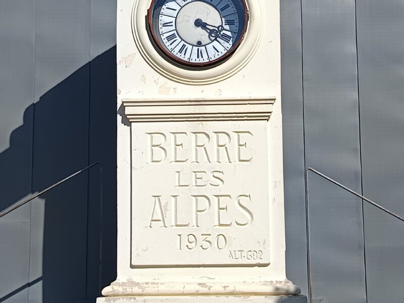 Horloge Berre-les-Alpes
