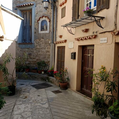 Ruelles Portes brunes Berre-les-Alpes